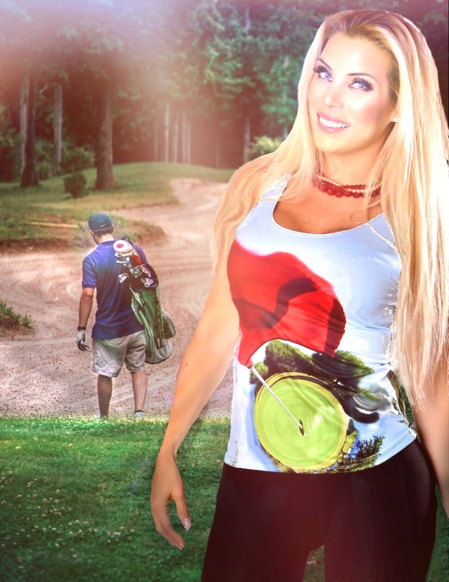 Golf Shirt Fitted Tank Top for Women | A GAME - N4KATP202325